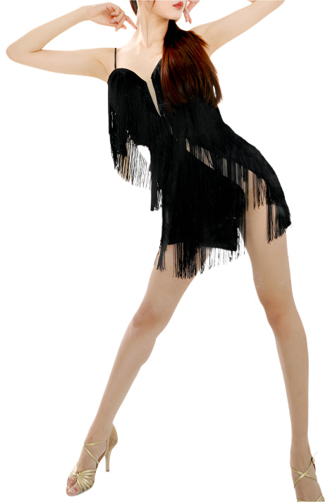 Body Twist Fringe Dress #2118