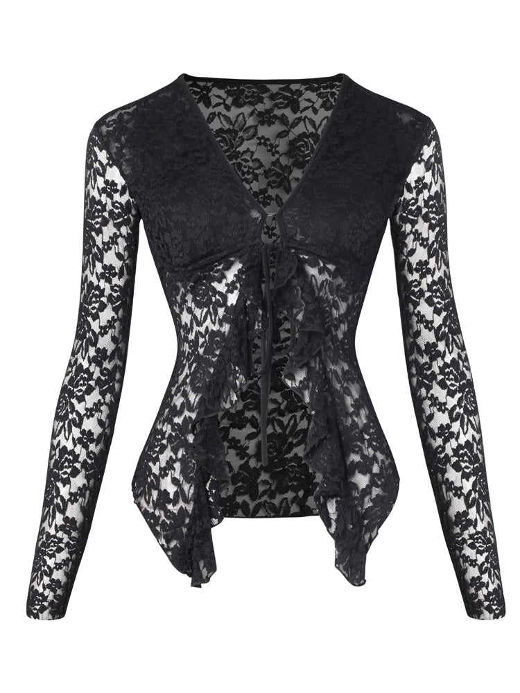 Baroque Cross Top #2389