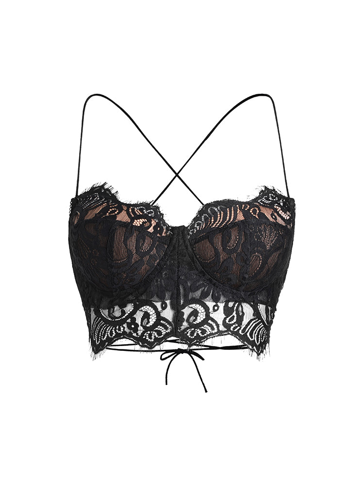 Lace Lash Top #2398