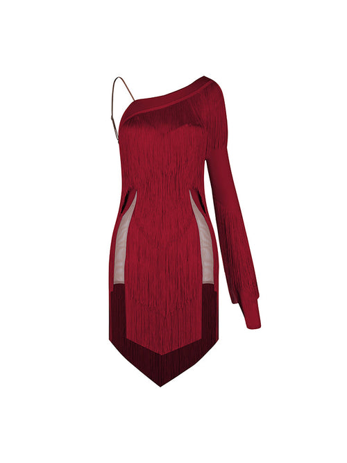 Nosta Fringe Dress
