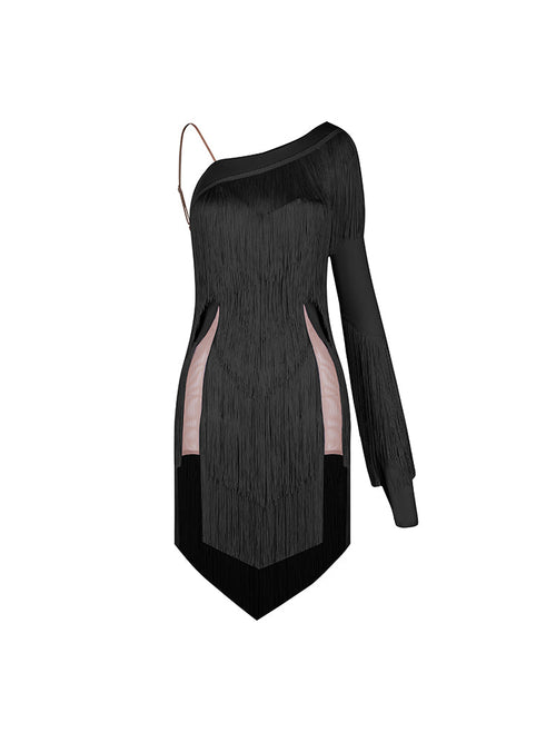 Nosta Fringe Dress