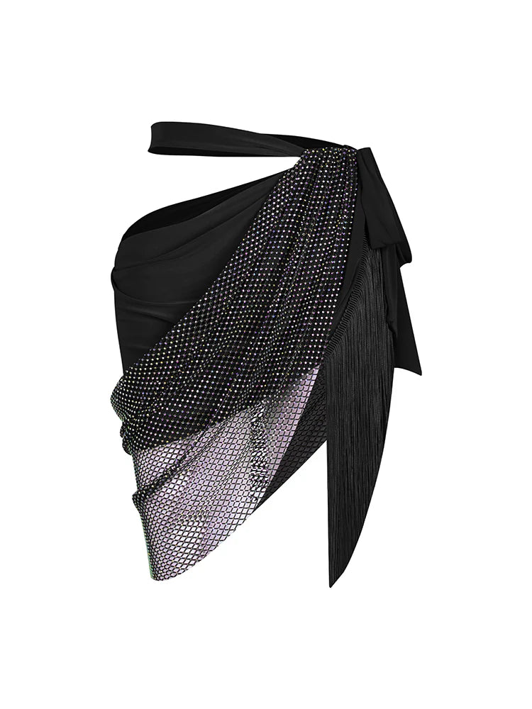 Radiant Fringe Skirt