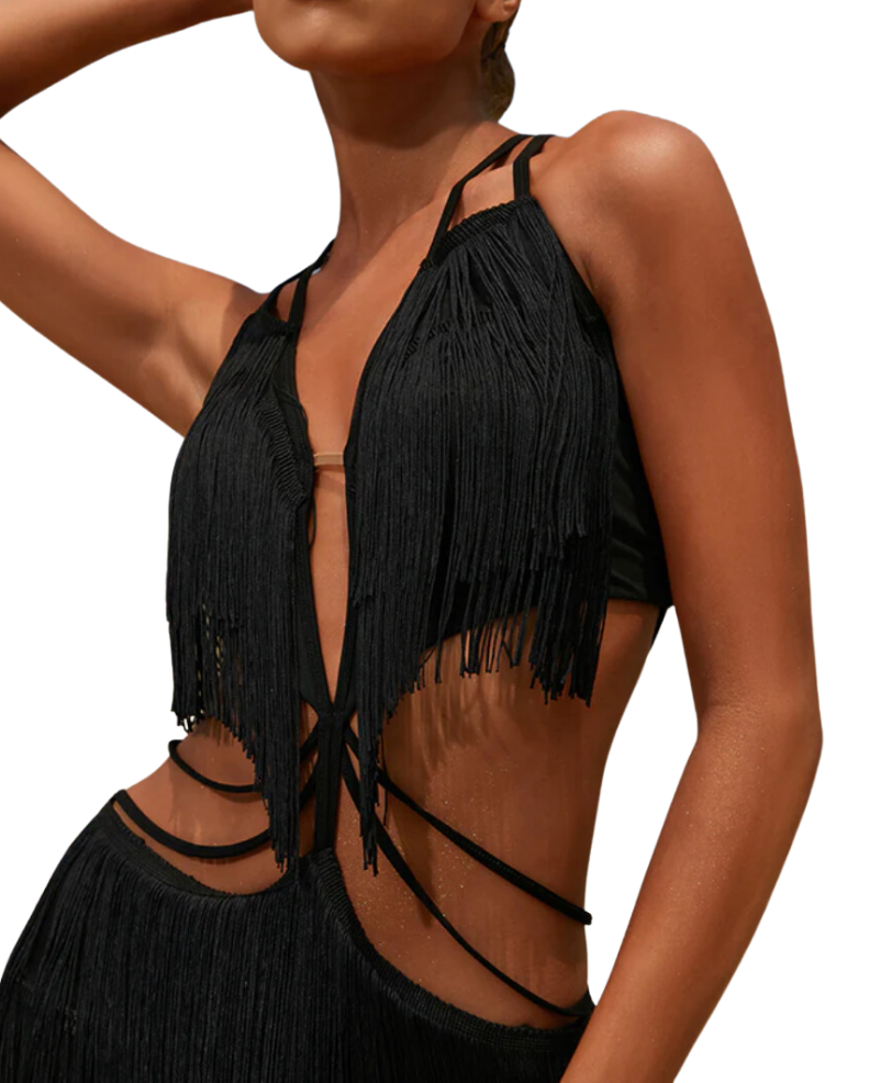 52HZ Fringe Dress image 3