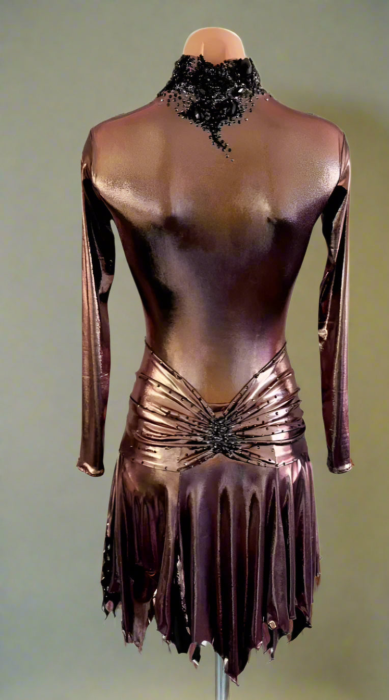 MT Latin Chocolate Dress UTAH APPROVED