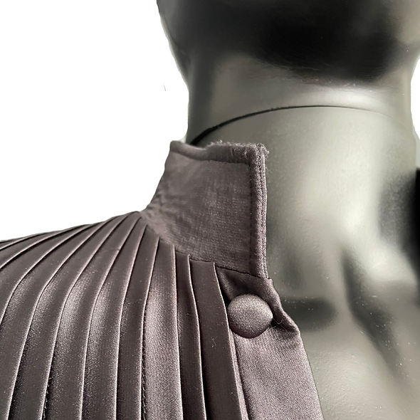 Flashdance Pleated Mesh Quarter Sleeve