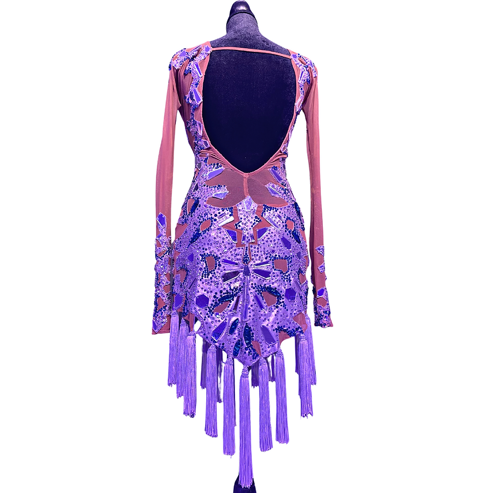 Mirror Fringe Dress (Rental)