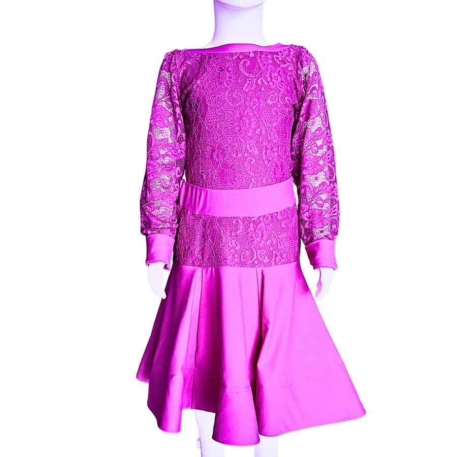 Custom Plum Latin 2 Piece