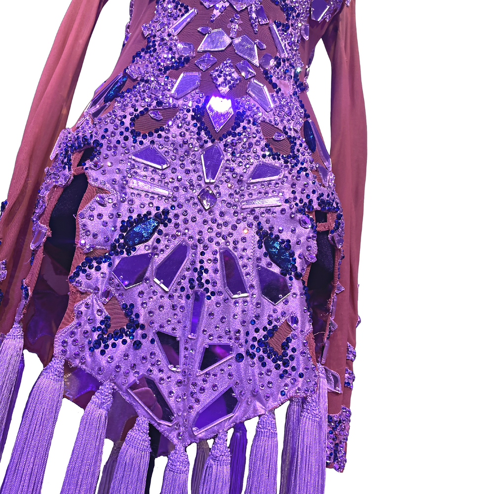 Mirror Fringe Dress (Rental)