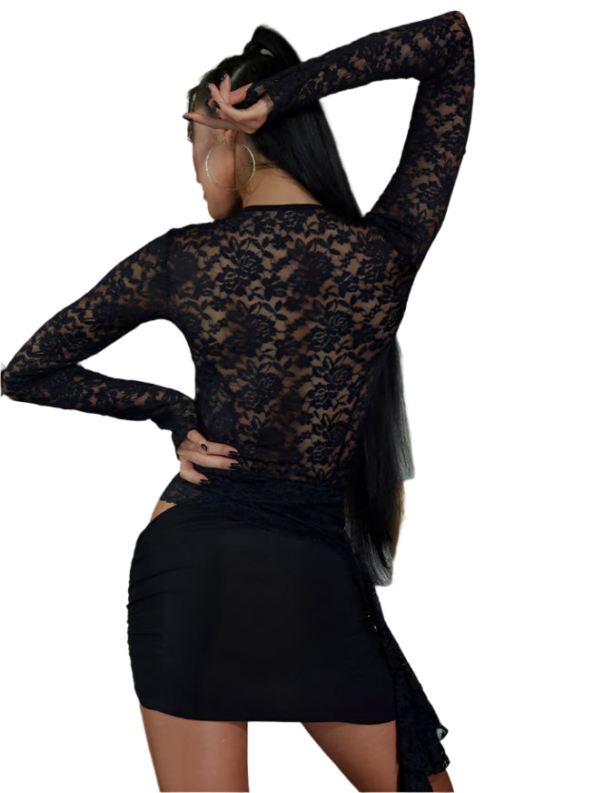 Baroque Cross Top #2389