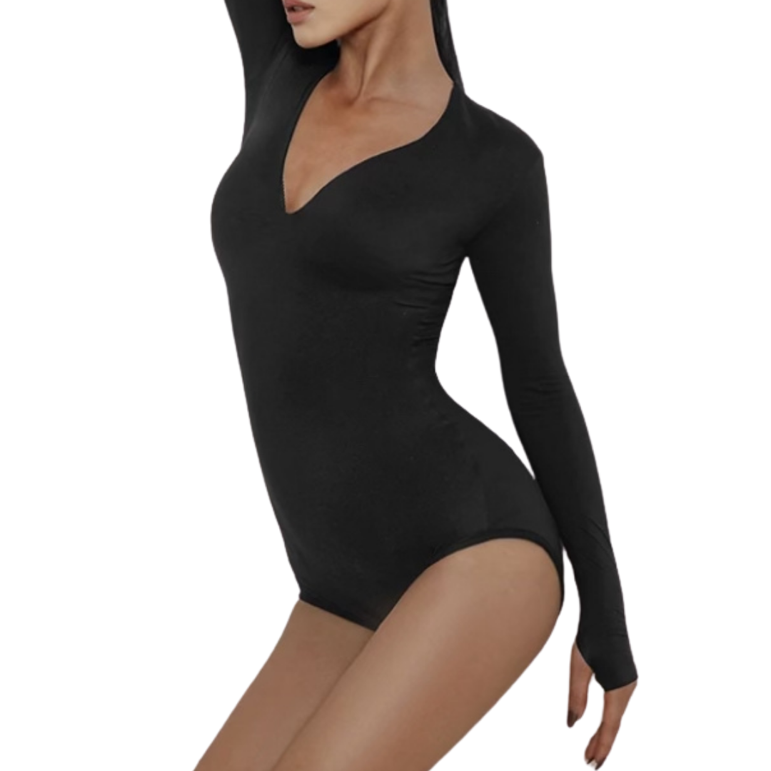 Deep V Bodysuit image 0