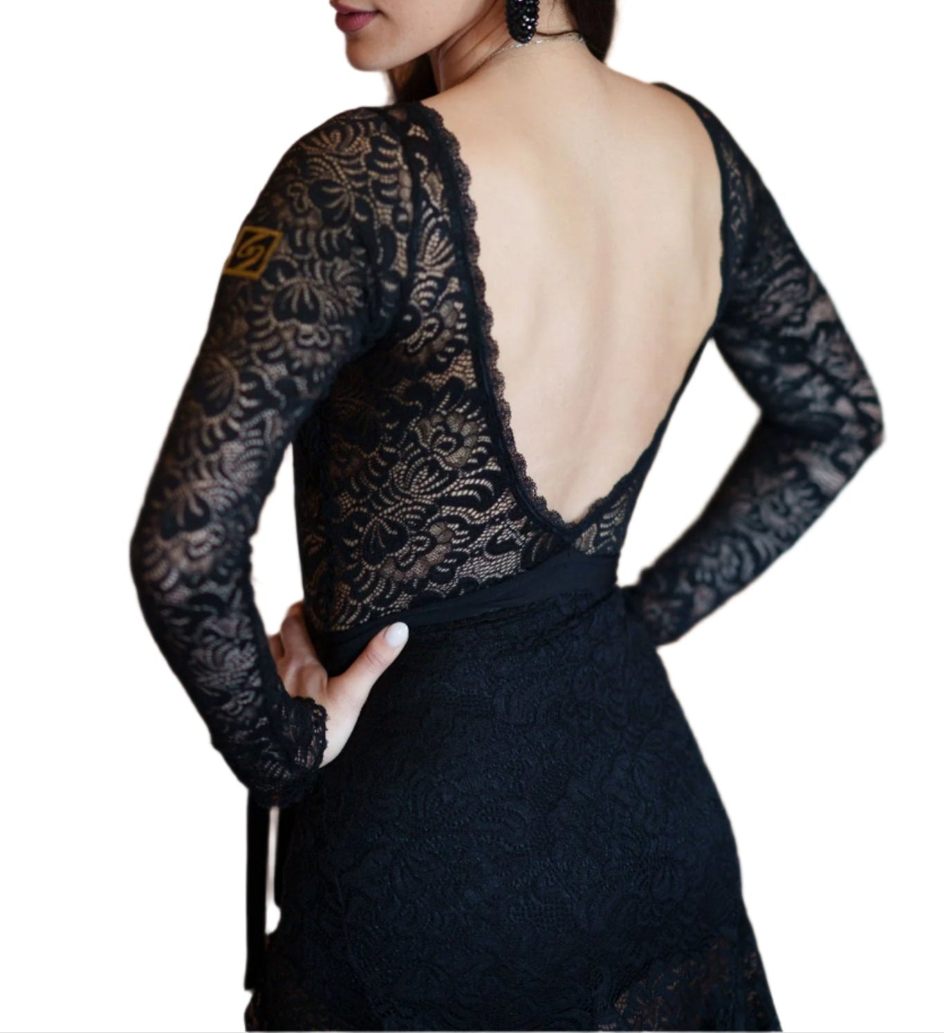 Cozason Dress with Black