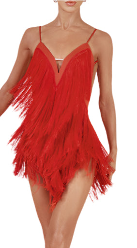 Oasis Fringe Dress #2420
