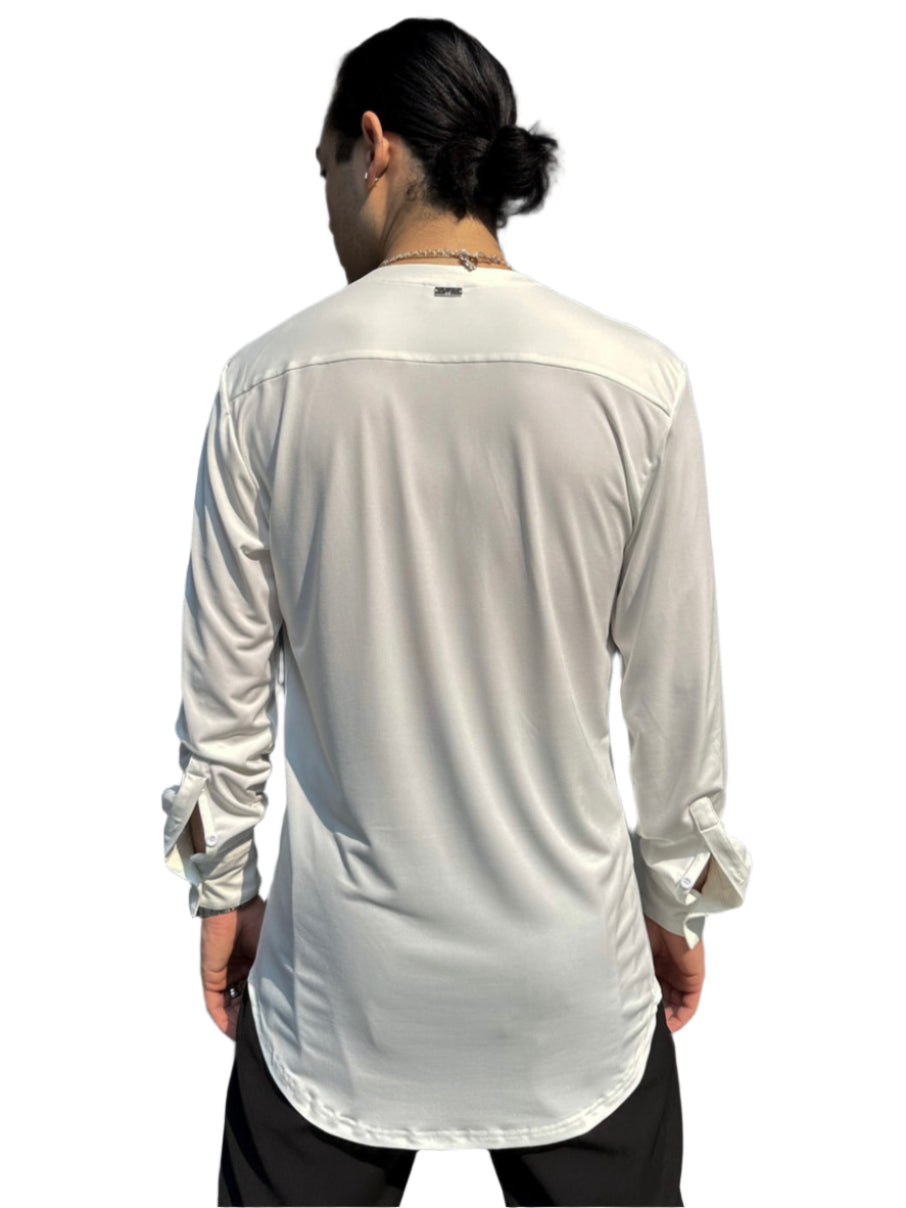 L.O.A.D Deep V Dress Shirt