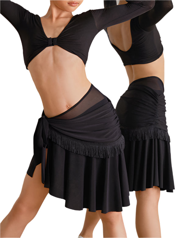 Flowy Wrap Skirt Kids #24085
