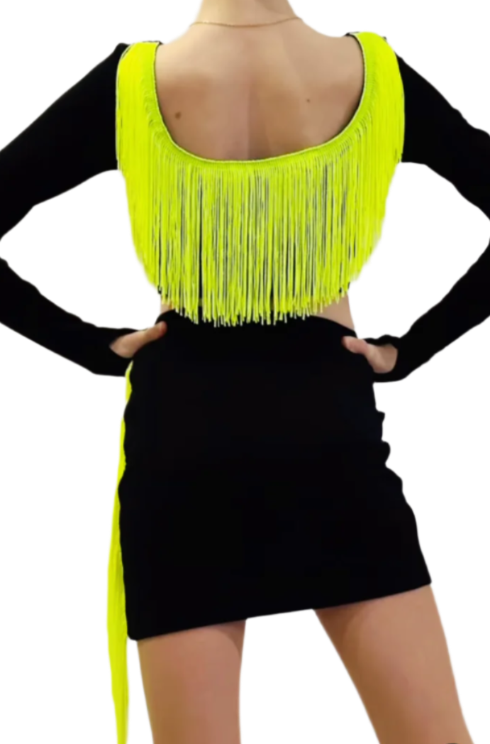 Latin Miss Fringe Set