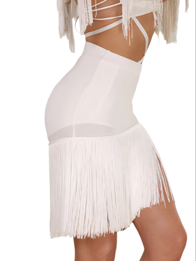 Sia Fringe Skirt #2215
