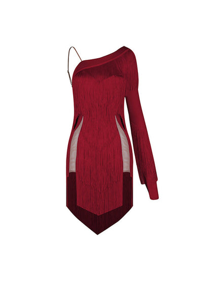 Nosta Fringe Dress