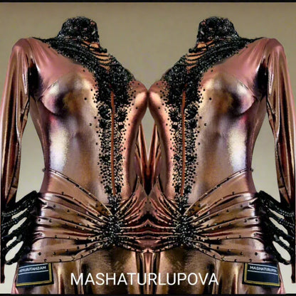 MT Latin Chocolate Dress UTAH APPROVED