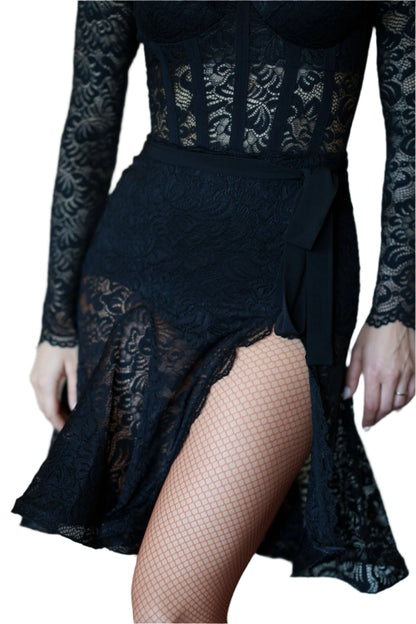 Cozason Dress with Black