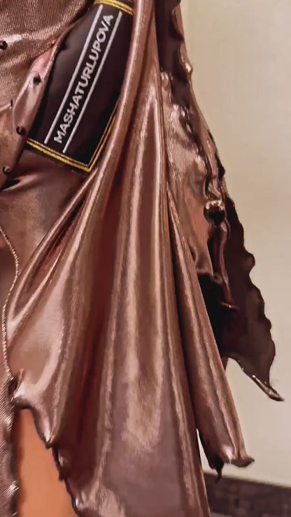 MT Latin Chocolate Dress UTAH APPROVED