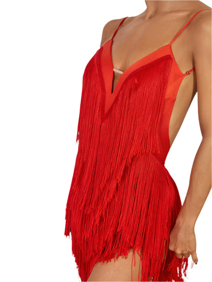 Oasis Fringe Dress #2420
